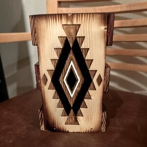 🔥Boho Western Wood Accent Box🔥